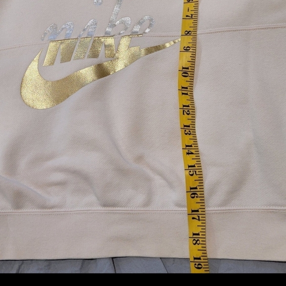 Nike Clash Metallic Crop Hoodie Womens XS - Picture 10 of 11